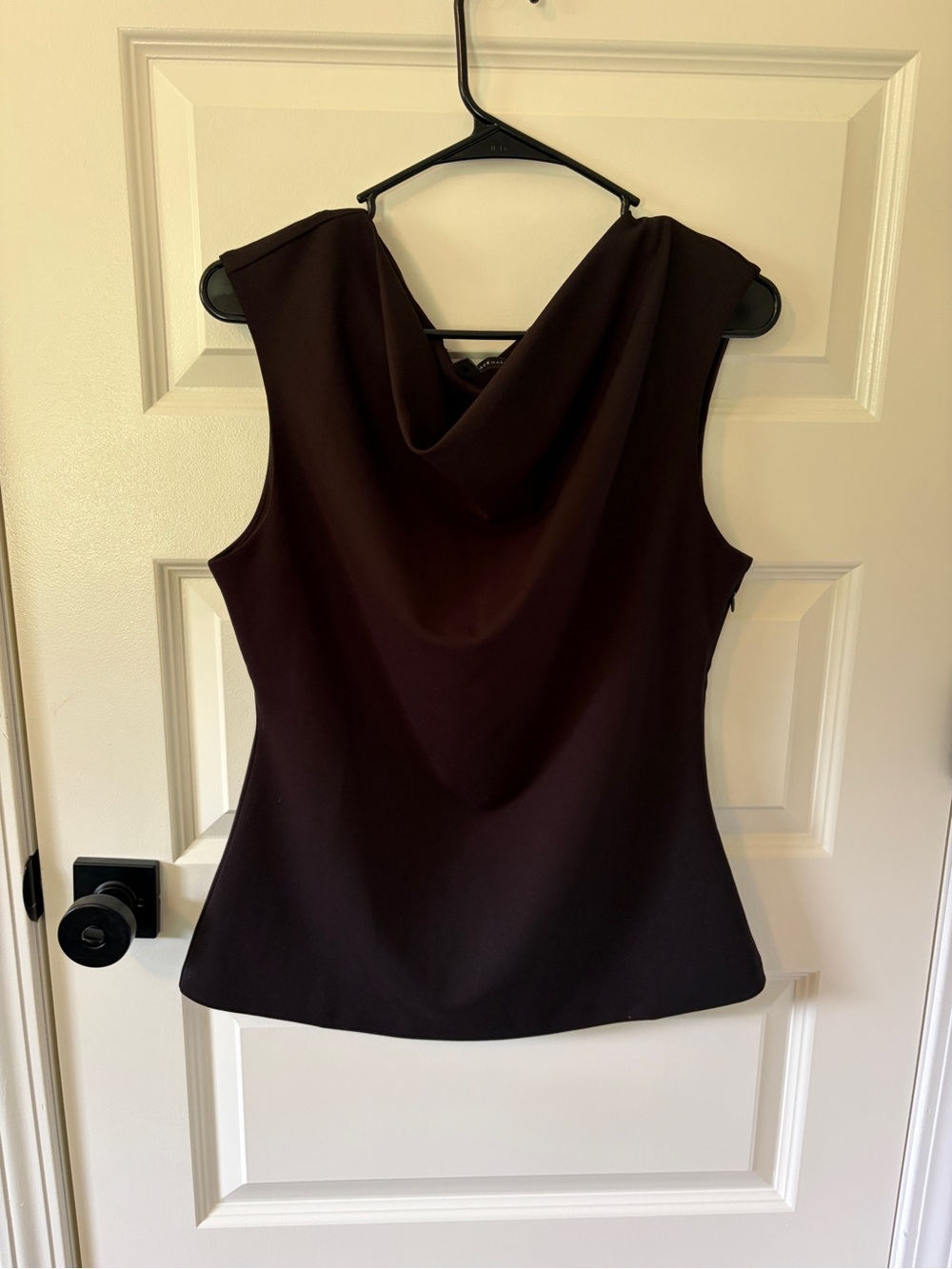 White House Black Market Sleeveless Cowl Neck Cami